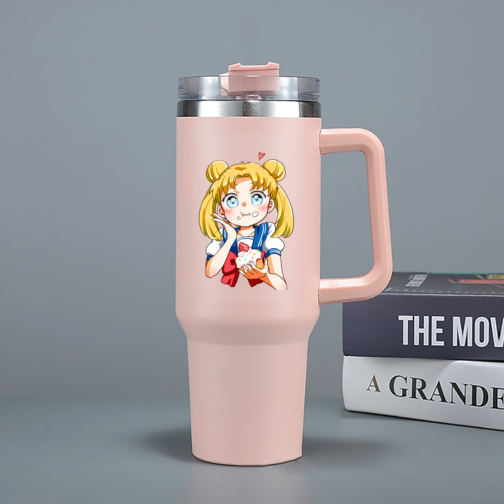 （画像用） 美少女戦士セーラームーン 愛野 美奈子 あいの みなこ Sailor Moon Aino Minako 1200mL車用タンブラー（カラープリント）